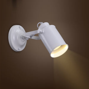 Adjustable Industrial Metal E27 Wall Lamp for Loft