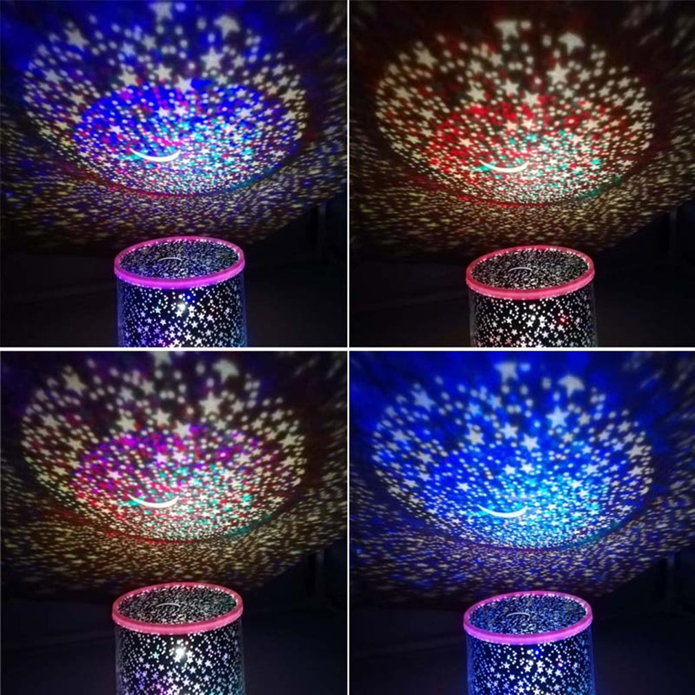LED Night Light Projector Starry Sky Star Master Projection Lamp Children Baby Sleep Romantic