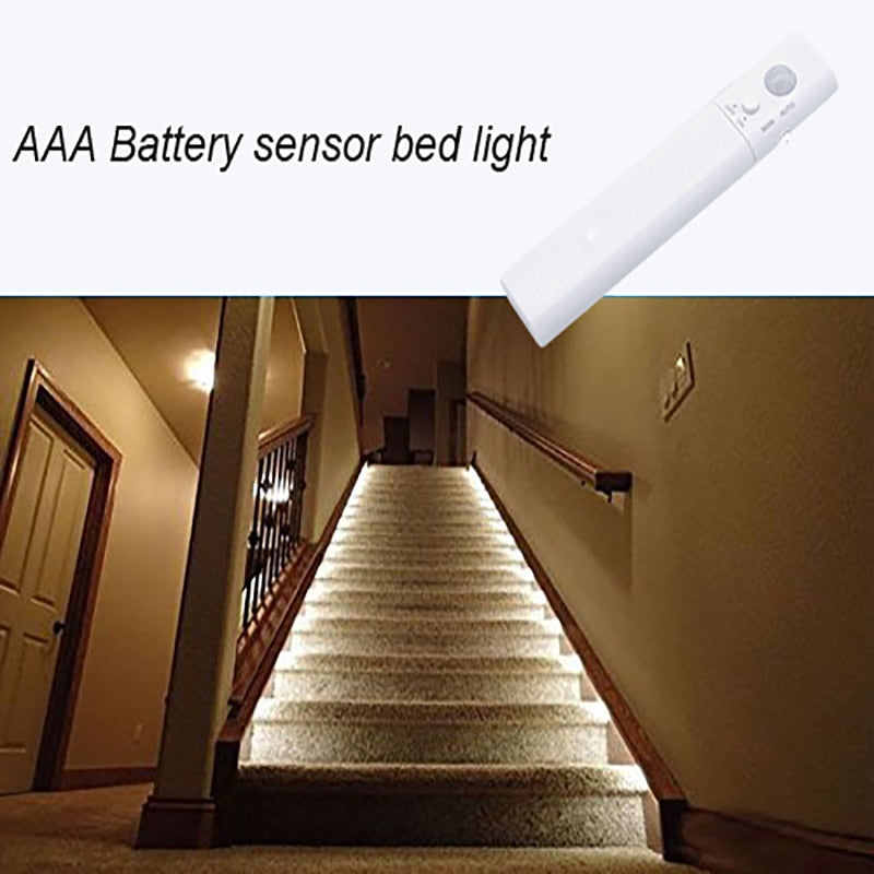 1M 2M 3M Wireless Motion Sensor Light Battery Power Night light Under Bed lamp For Closet Wardrobe Cabinet Stairs Hallway lamp