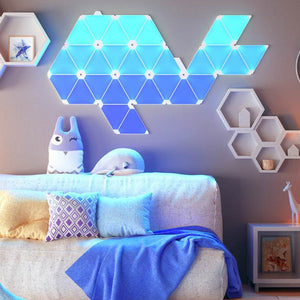 Original Xiaomi Nanoleaf Full Color Smart Odd Light Board Work with Mijia for Apple Homekit Google Home Custom Setting 4pcs/1box
